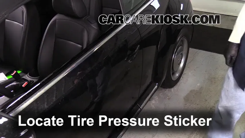 2013 Volkswagen Beetle 2.5L 5 Cyl. Convertible (2 Door) Tires & Wheels Check Tire Pressure
